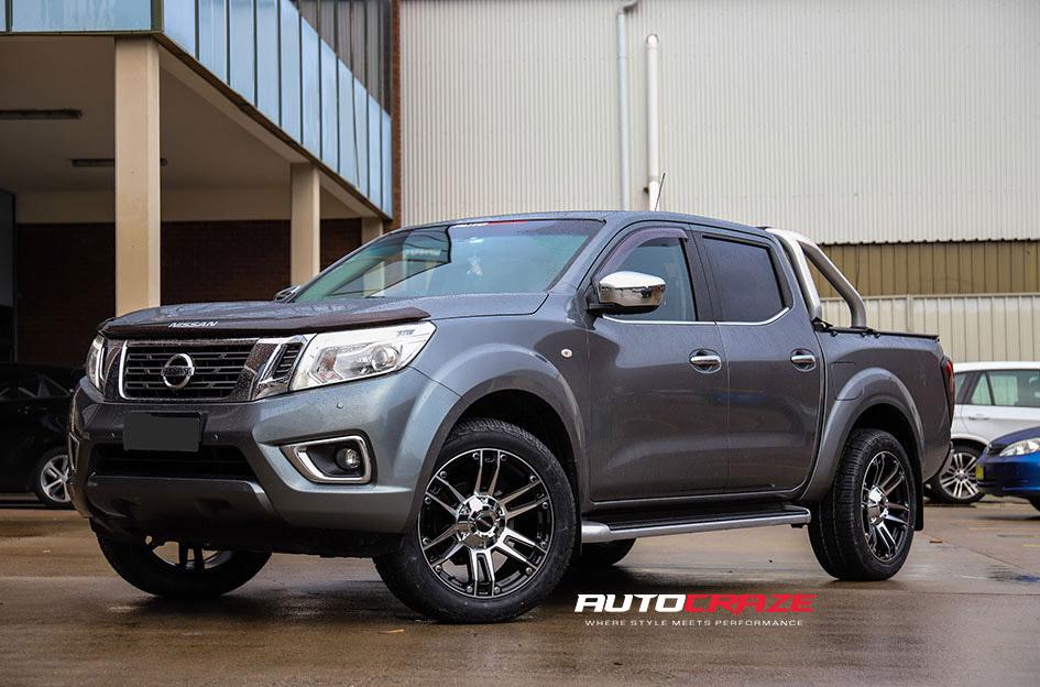 NISSAN NAVARA OUTLAW MACHINED PIANO BLACK